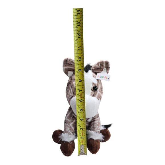 Kids Toys For All - Western Farm Pals Stuffed Plushies | Stuffed Farm Animals MD - Picture 6 of 9